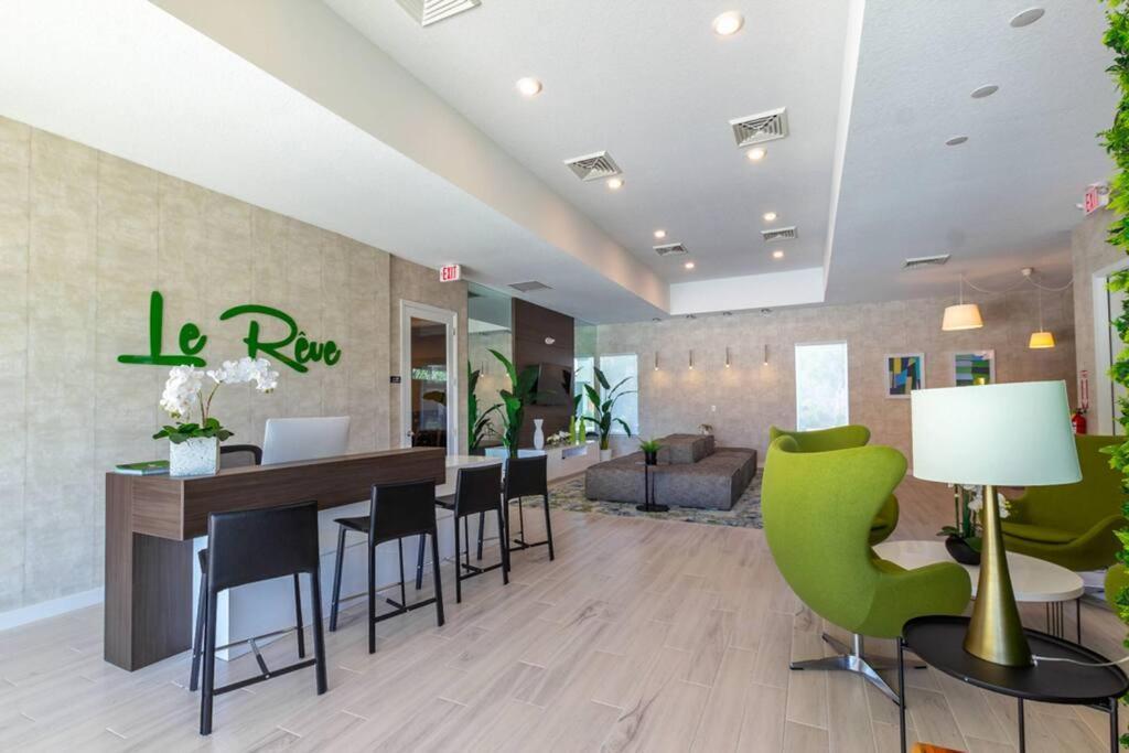 Beautiful Four Bedrooms Townhouse With Splash Pool At Le Reve Resort Kissimmee Exterior photo