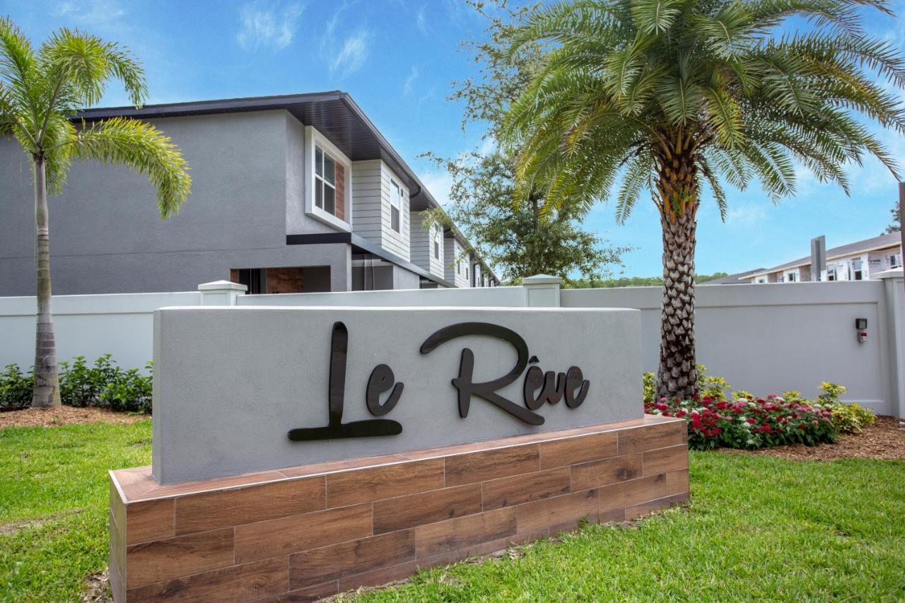 Beautiful Four Bedrooms Townhouse With Splash Pool At Le Reve Resort Kissimmee Exterior photo